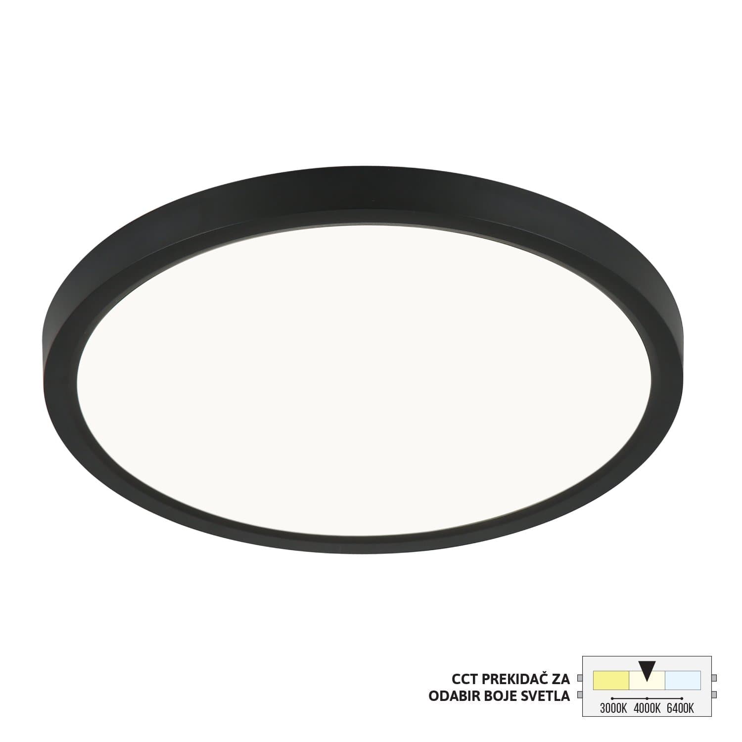 LED plafonjera LP-701-18 BK - LED plafonjere i plafonske lampe
