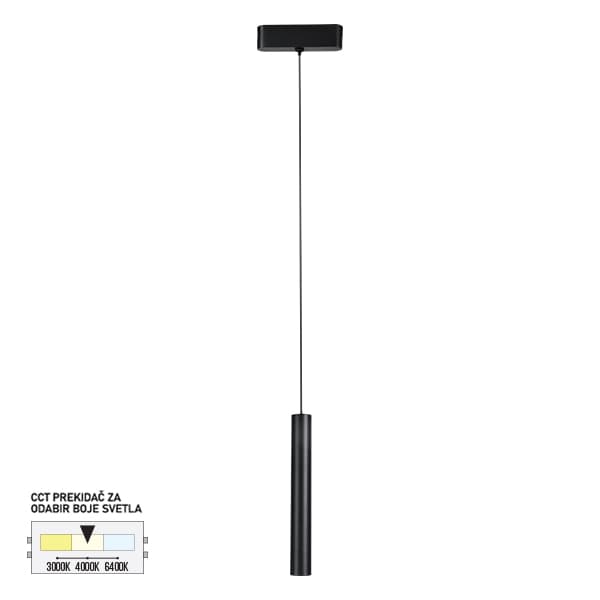 LED magnetna visilica CCT ULTRA SLIM FMS4001-5 BK - Novo u ponudi