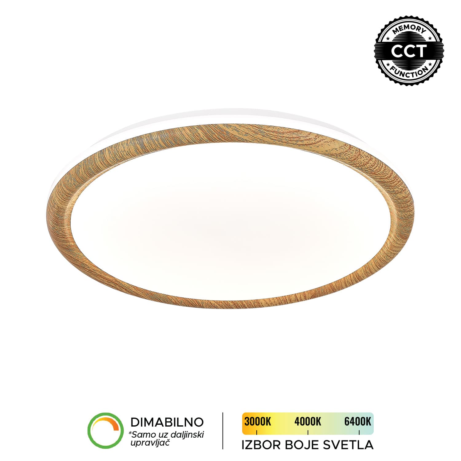 LED plafonjera LP-406-36R WD - LED plafonjere i plafonske lampe