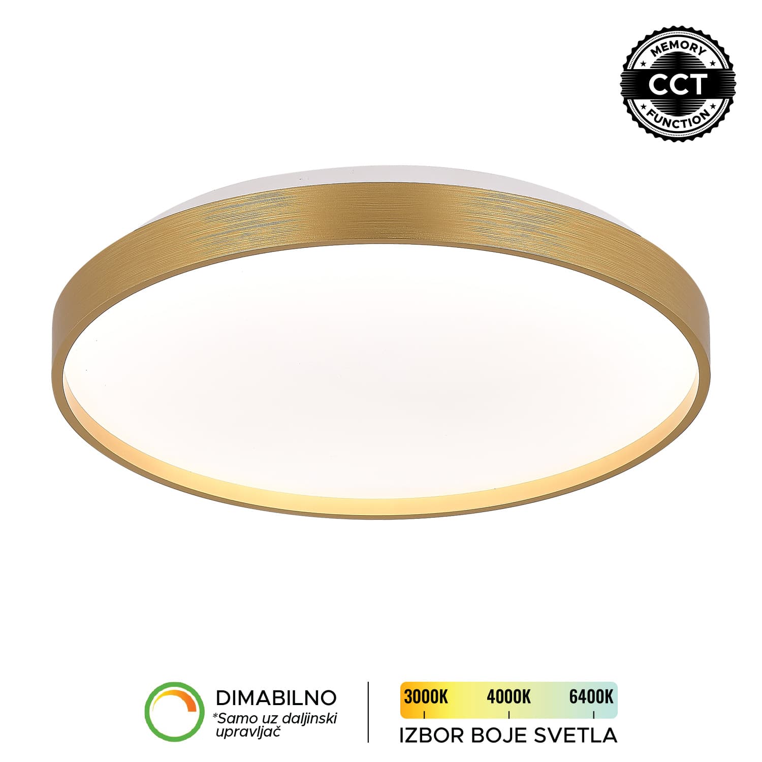 LED plafonjera LP-409-54R SGA - LED plafonjere i plafonske lampe