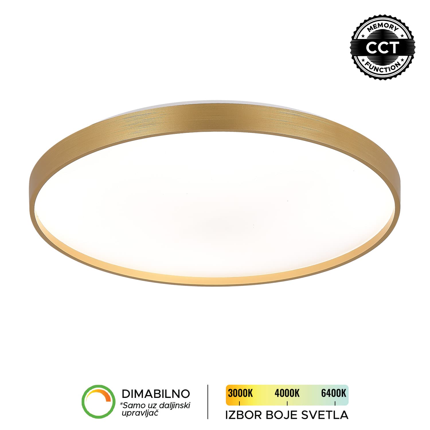 LED plafonjera LP-409-54R SGA - LED plafonjere i plafonske lampe