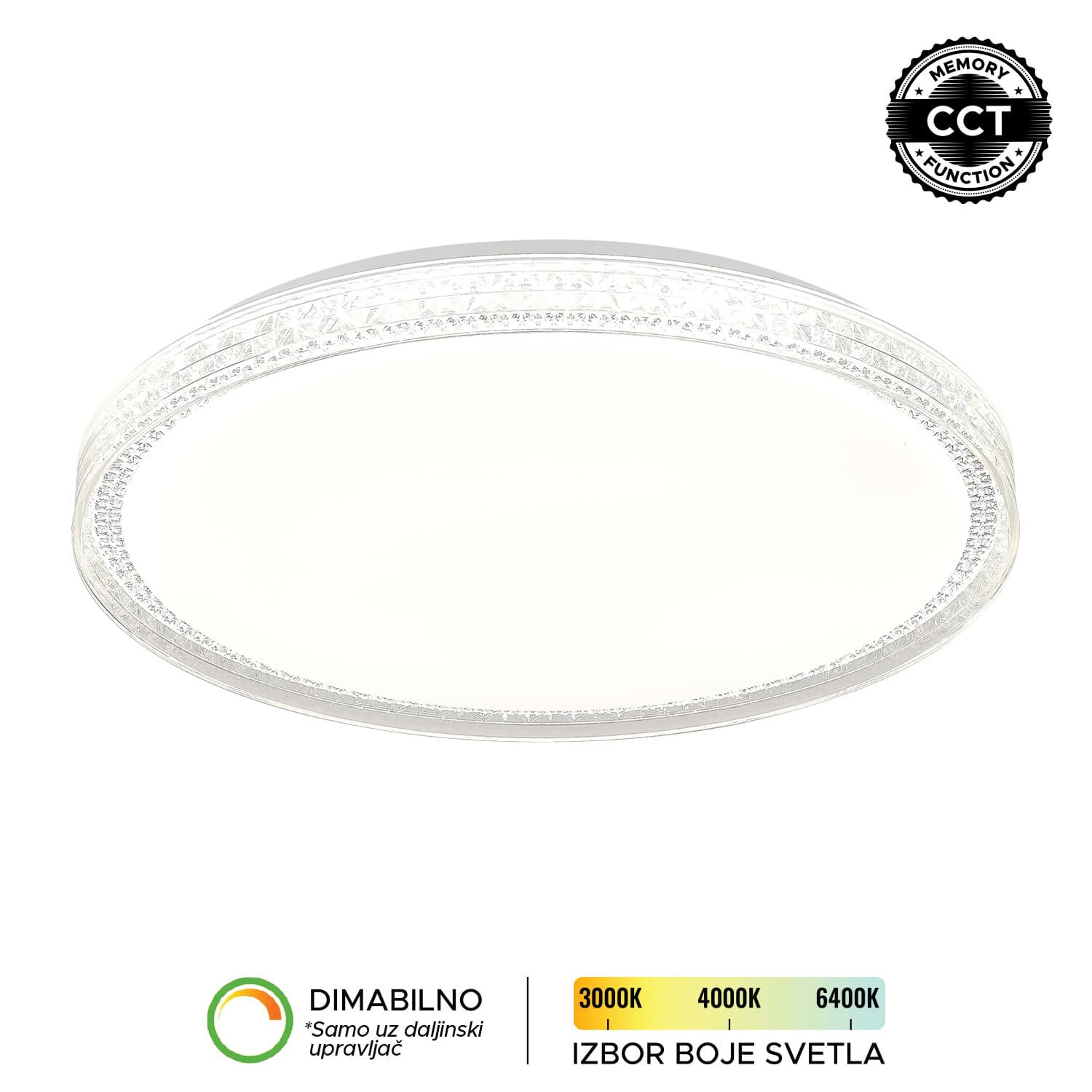 LED plafonjera LP-417-54R CL - LED plafonjere i plafonske lampe