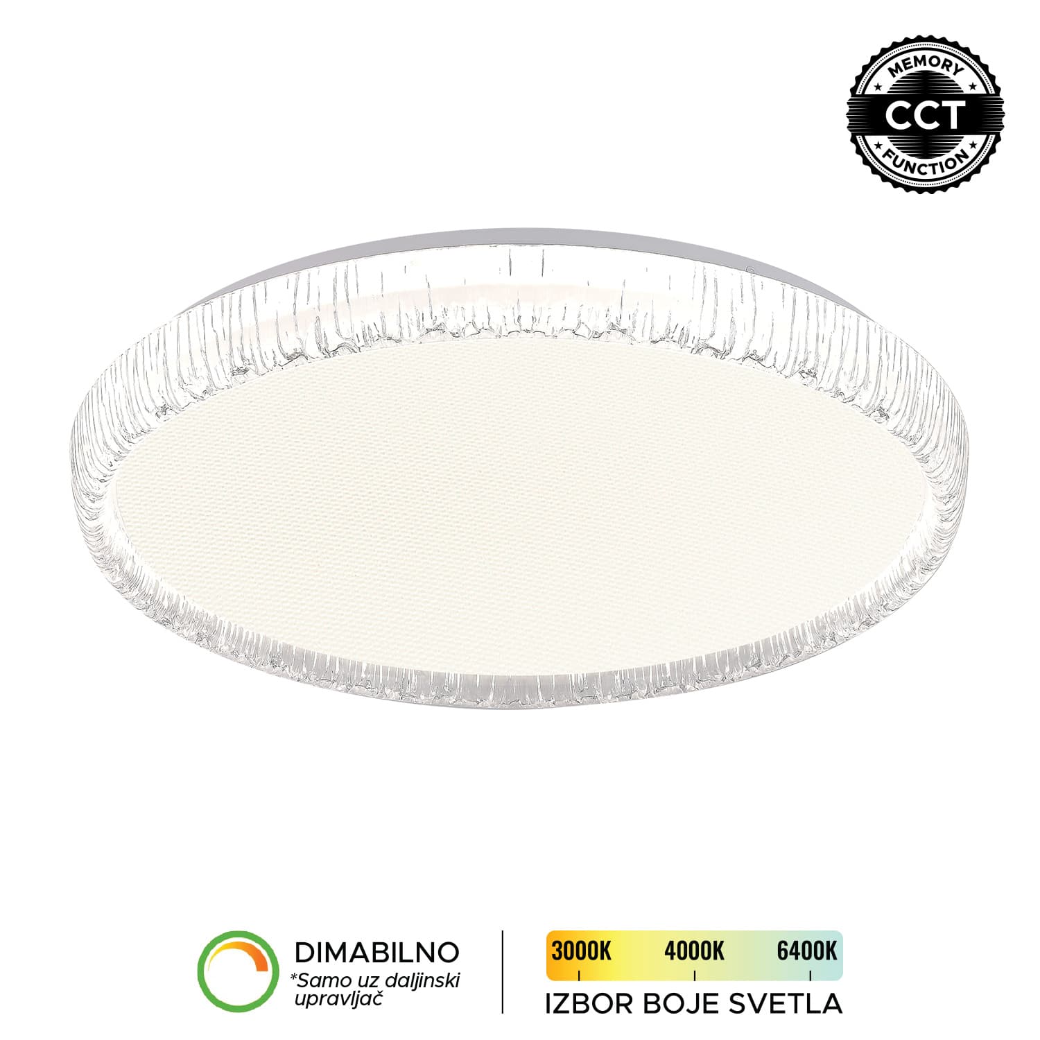 LED plafonjera LP-418-54R CL - LED plafonjere i plafonske lampe