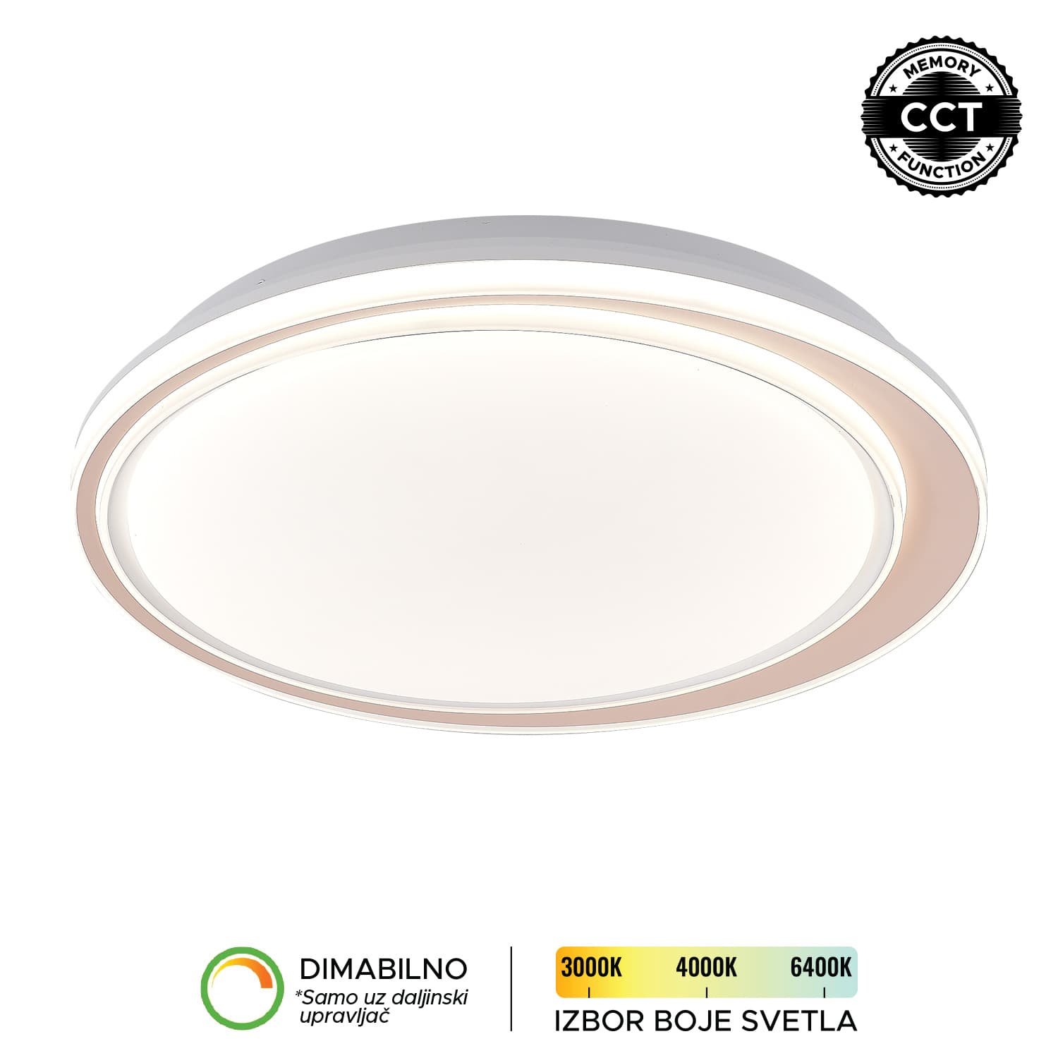 LED plafonjera LP-422-54R PK - Dečija rasveta