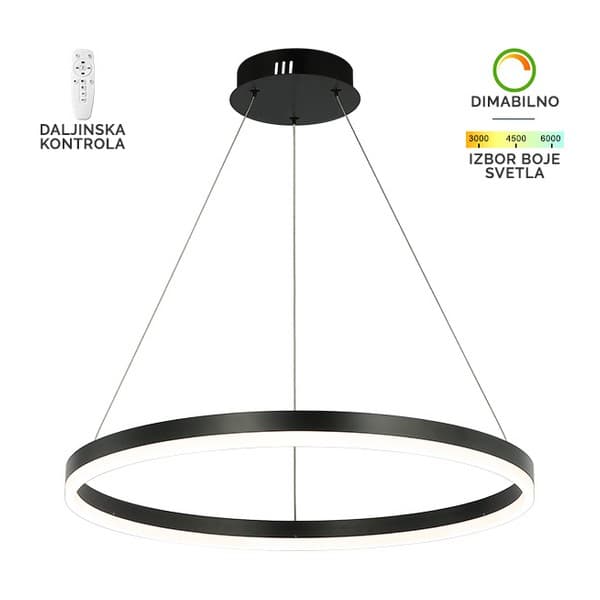 LED visilica F2047-44V BK - LED visilice