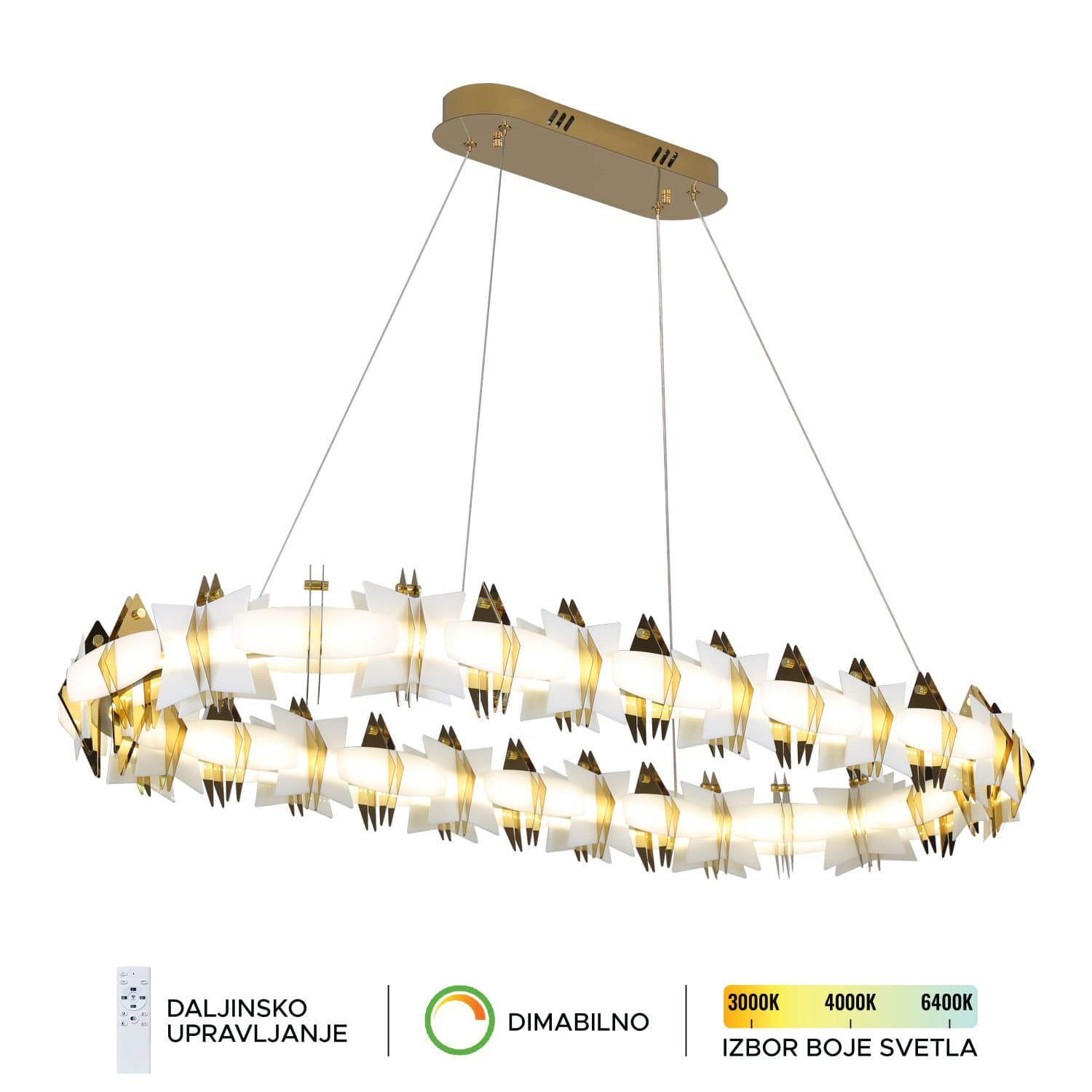 LED visilica KP4000-75V T - LED visilice