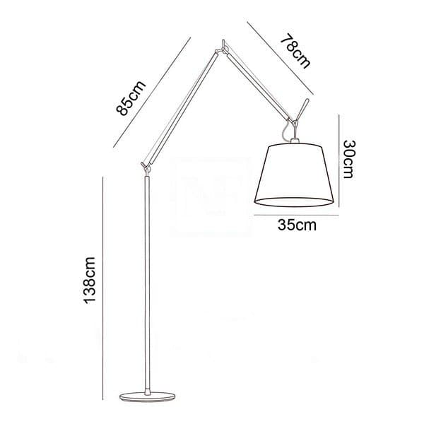 Podna lampa FK7005-1FL