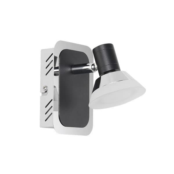 LED spot lampa LS100-1 CH+BK