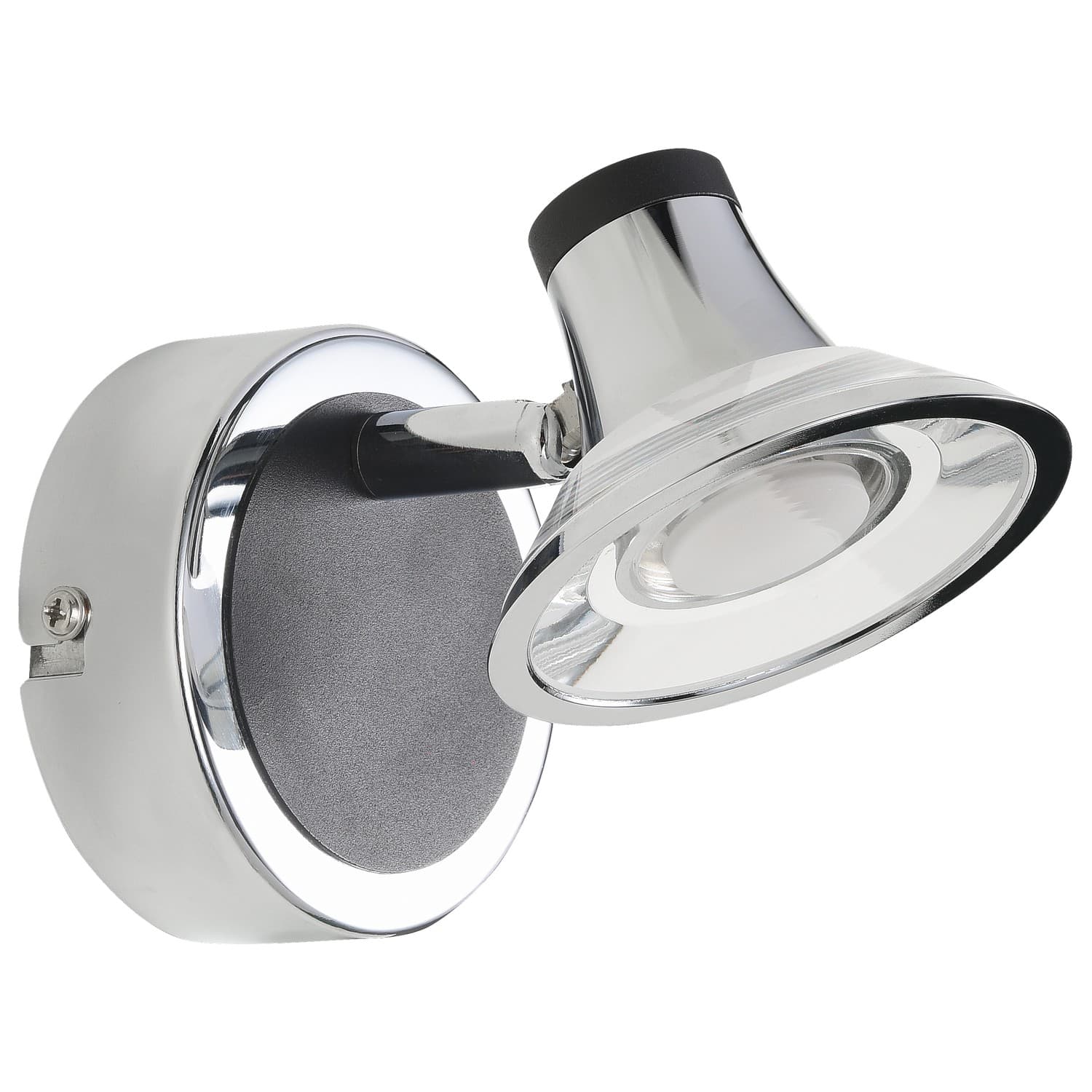 LED spot lampa LS101-1 CH+BK