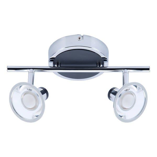 LED spot lampa LS101-2 CH+BK