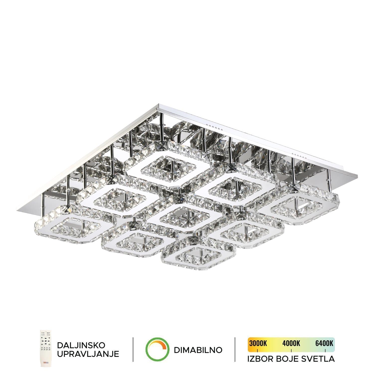 LED plafonska lampa KP6004-144C