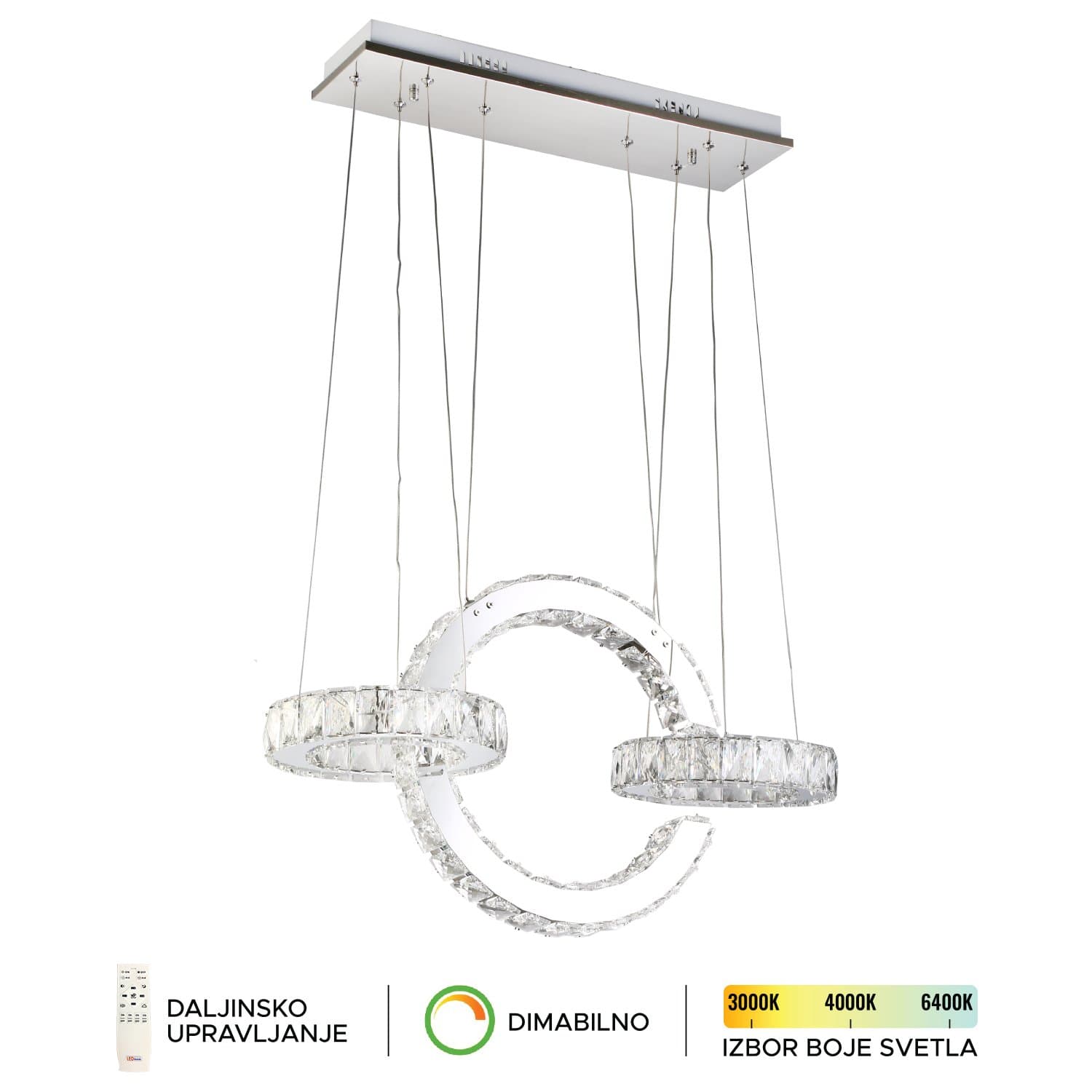 LED visilica KP6010-46V