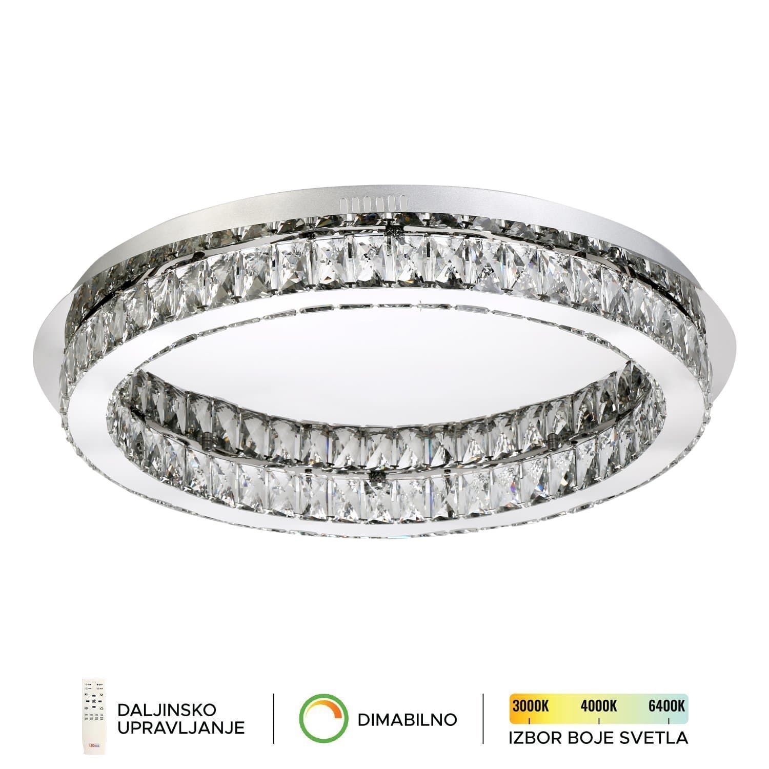 LED plafonska lampa KP6001-46C