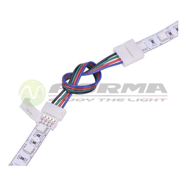 Konektor za LED RGB traku K4-PR10-4