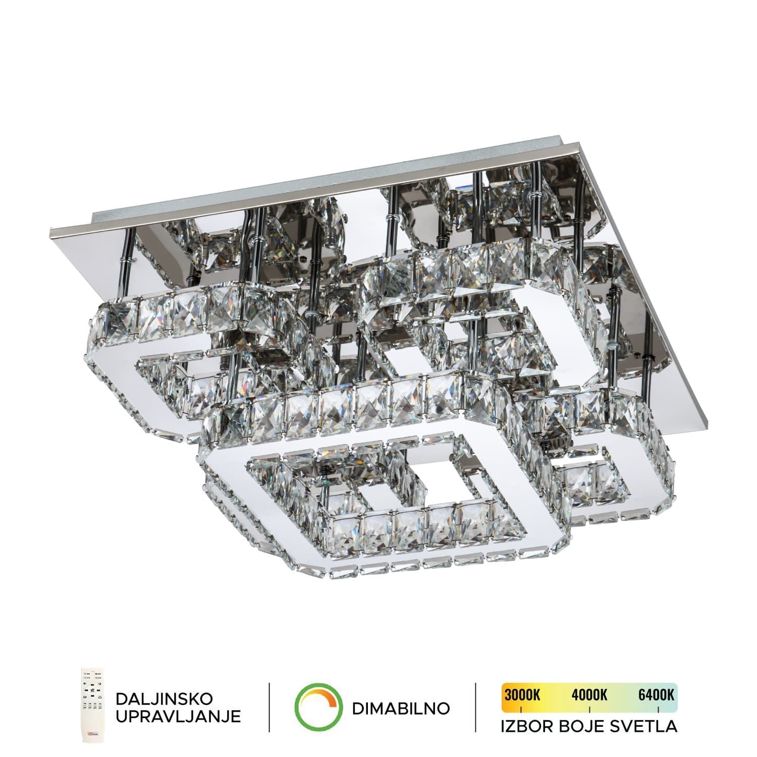 LED plafonska lampa KP6023-96C