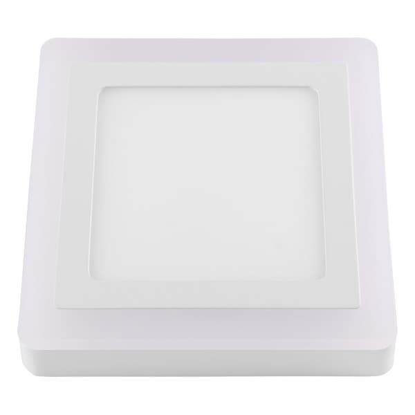 LED panel nadgradni LPD-08-9S WH+WW