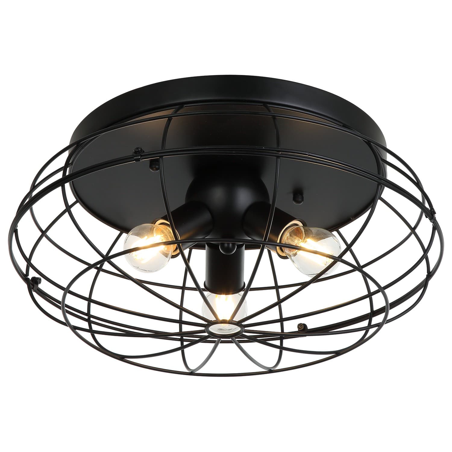 Plafonska lampa F7248-3C BK