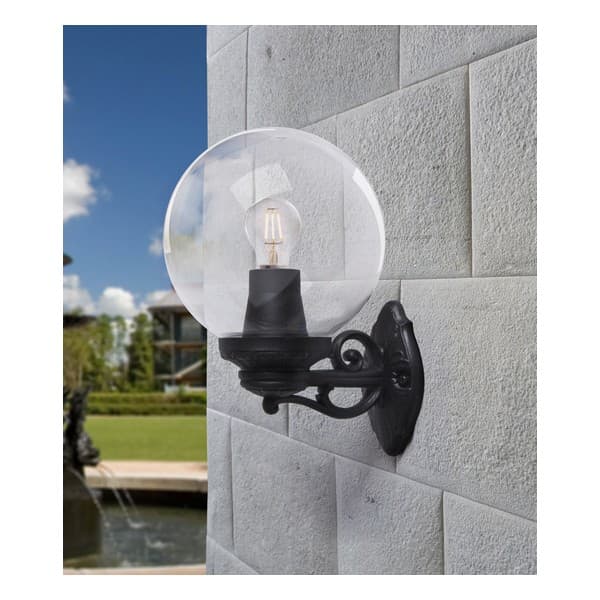 Zidna lampa BISSO/G250 BK DIM