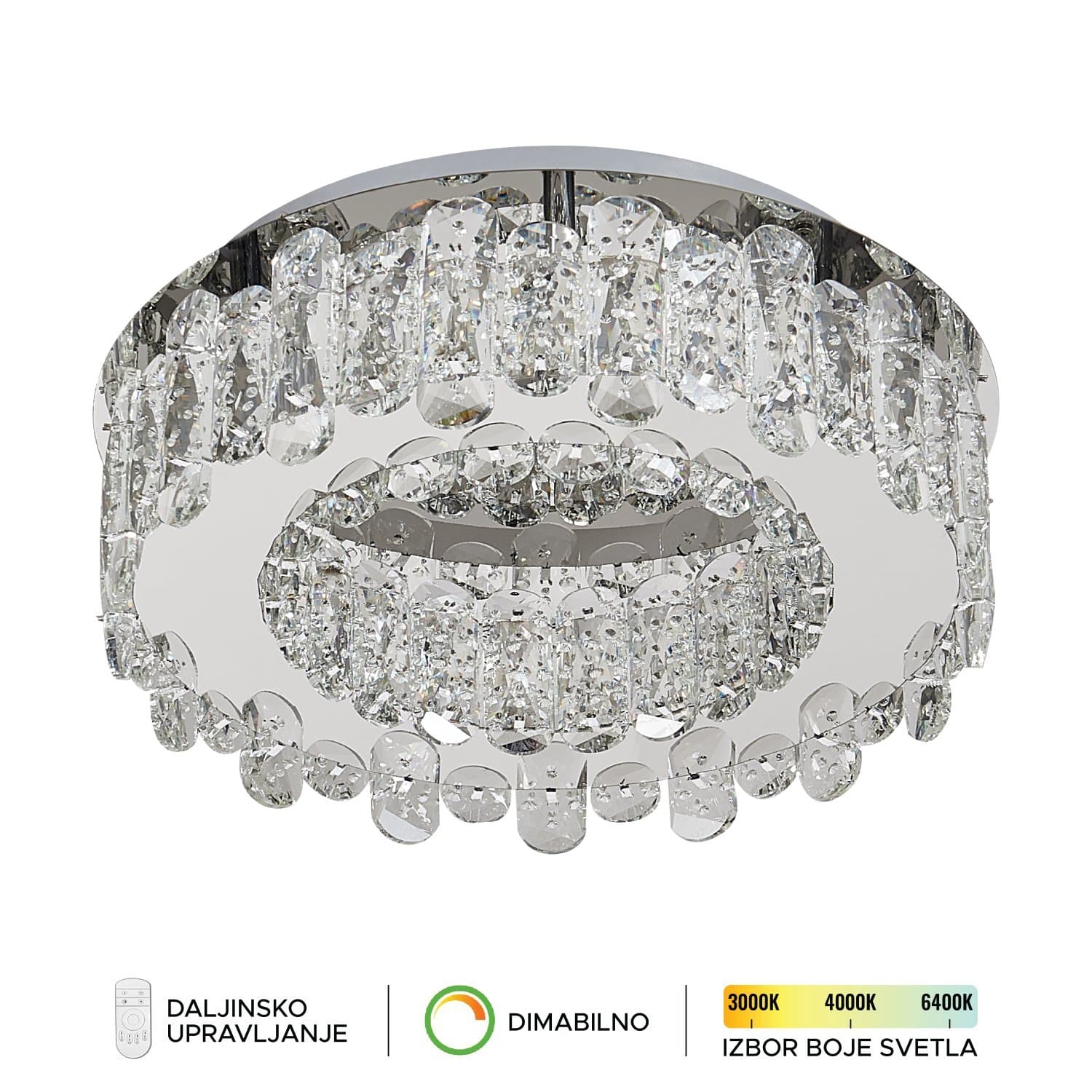 LED plafonska lampa KP6040-32C