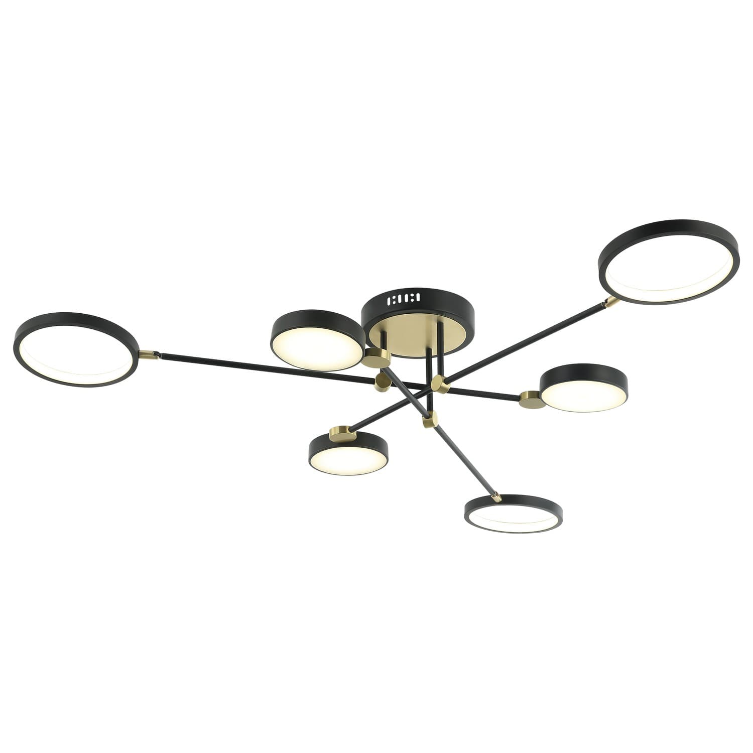 LED plafonska lampa F2036-45C BK+SG