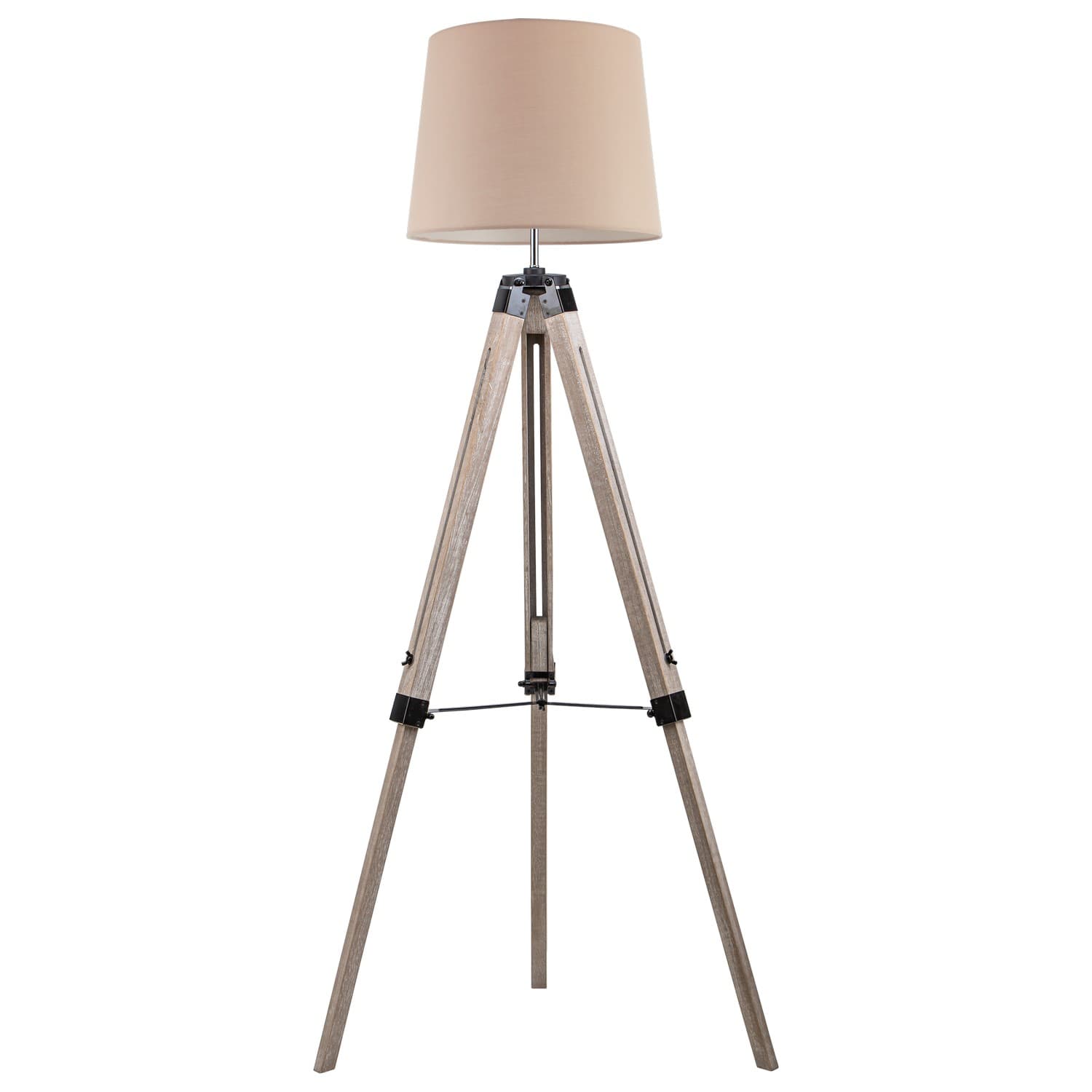 Podna lampa F7115-1F CW+BR