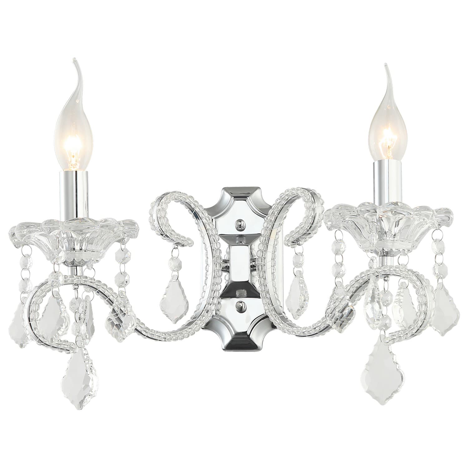 Zidna lampa ML1403-2 CH+WH