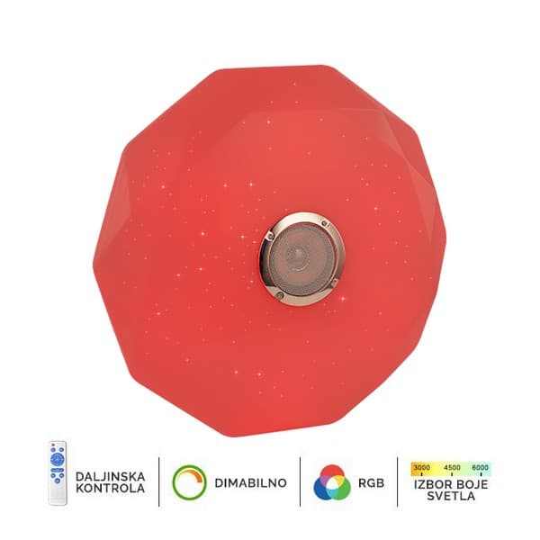 LED plafonjera sa zvučnikom LP-801-28