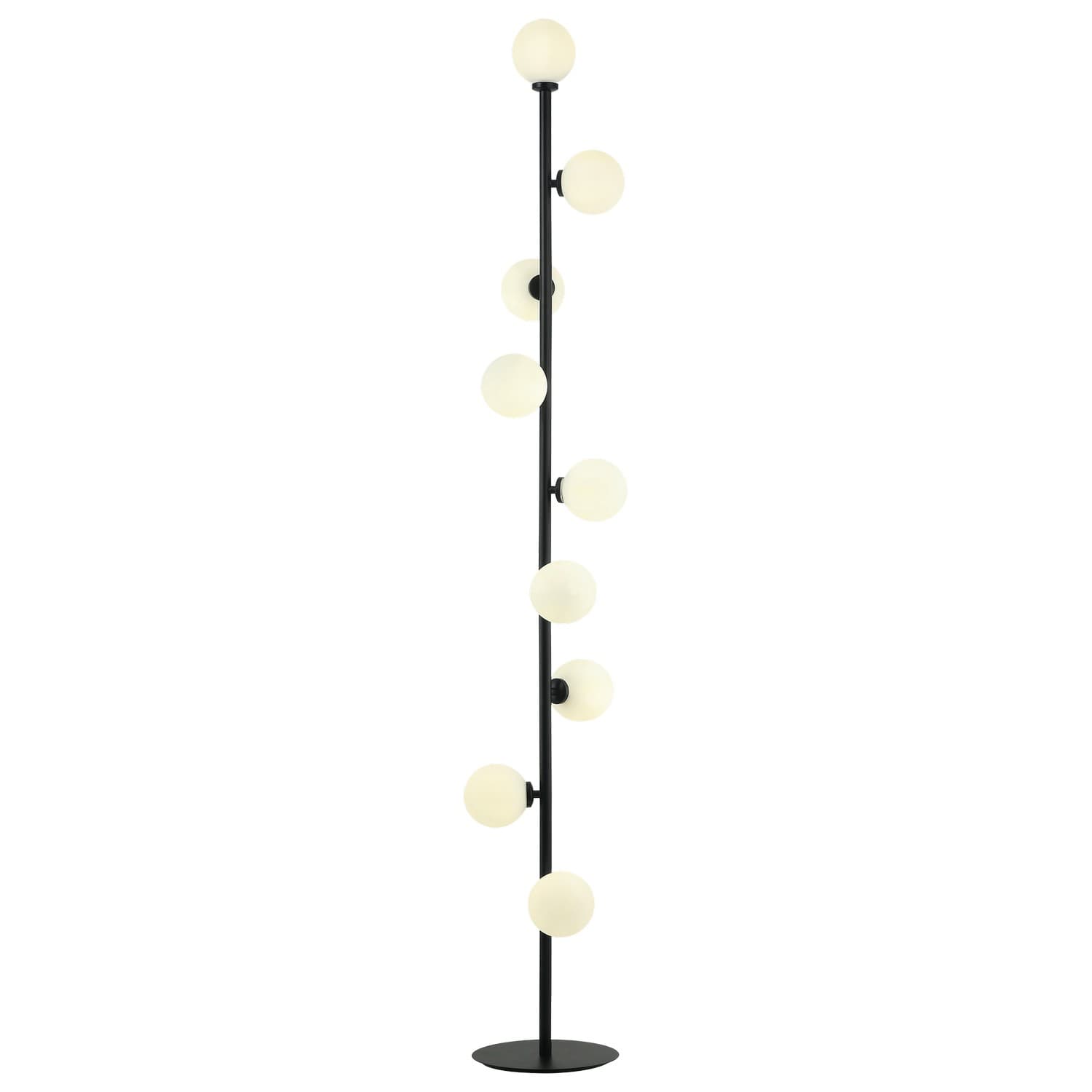 Podna lampa F9210-9F BK