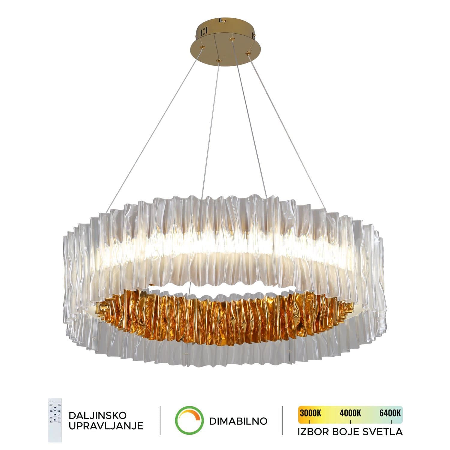 LED viseća lampa F2402-95V