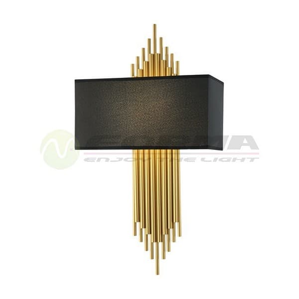 Zidna lampa F4012-2Z SG+BK