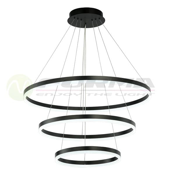 LED visilica F2047-130V BK