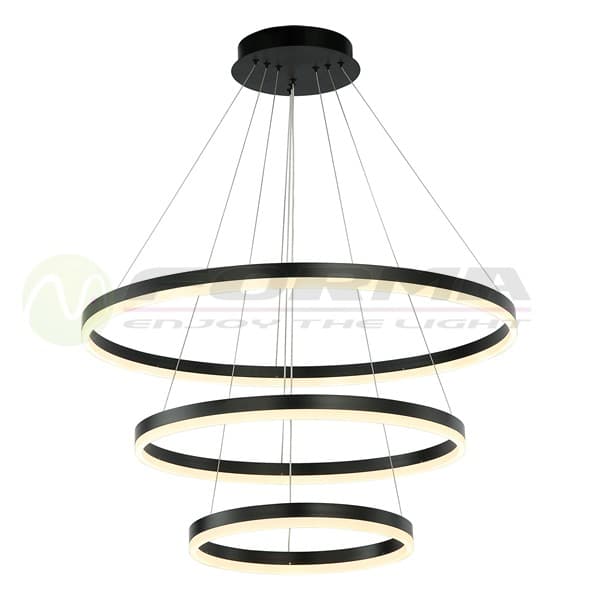 LED visilica F2047-130V BK