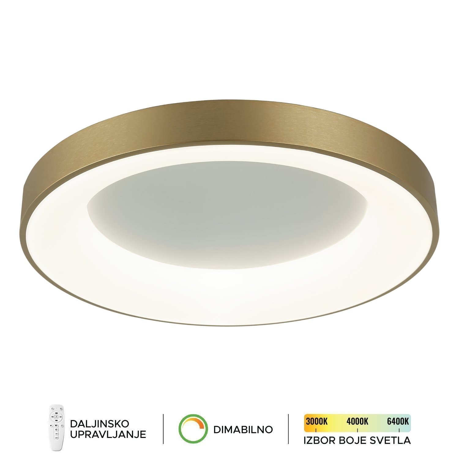 LED plafonska lampa F2049-86C SGA