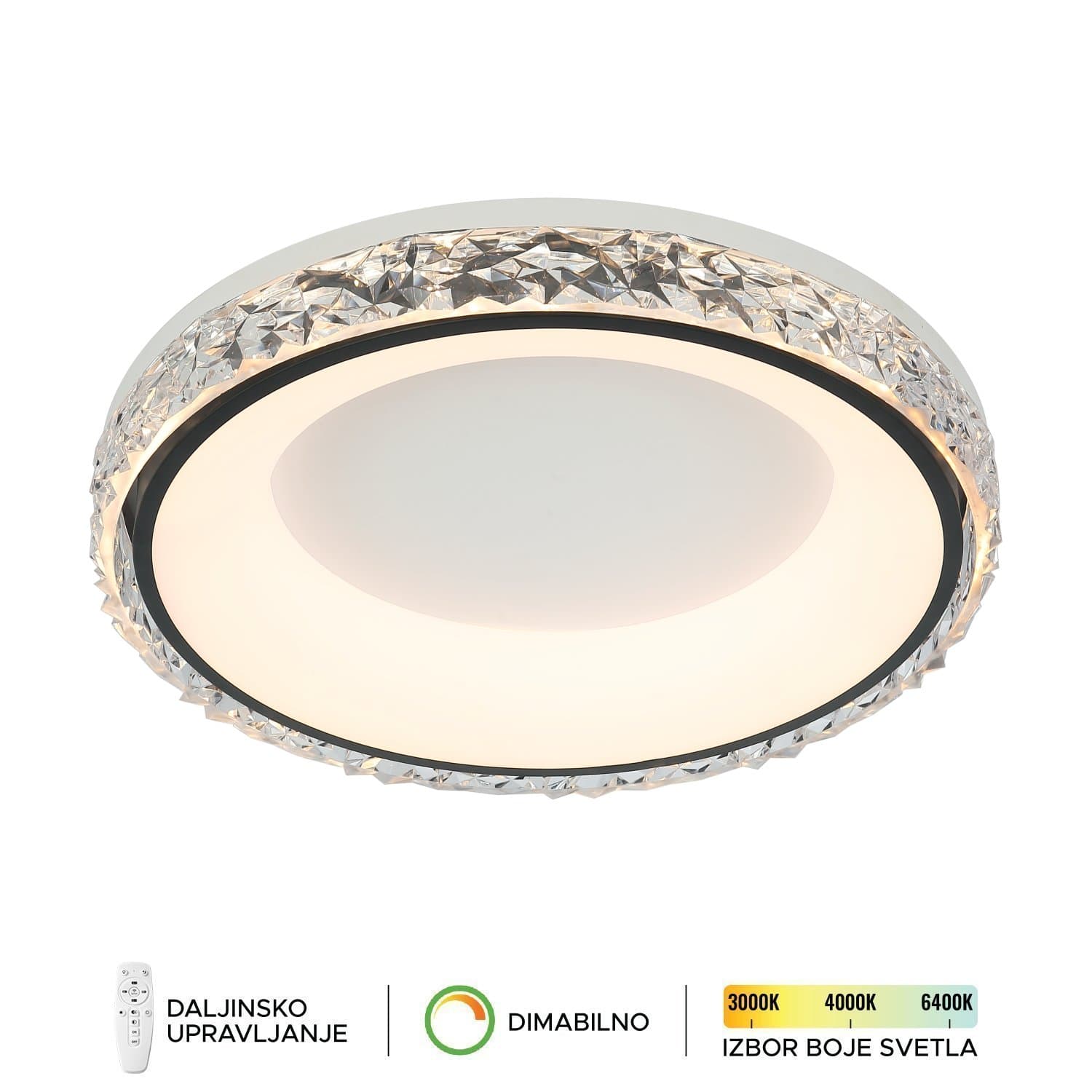 LED plafonjera LP-402-82R BK