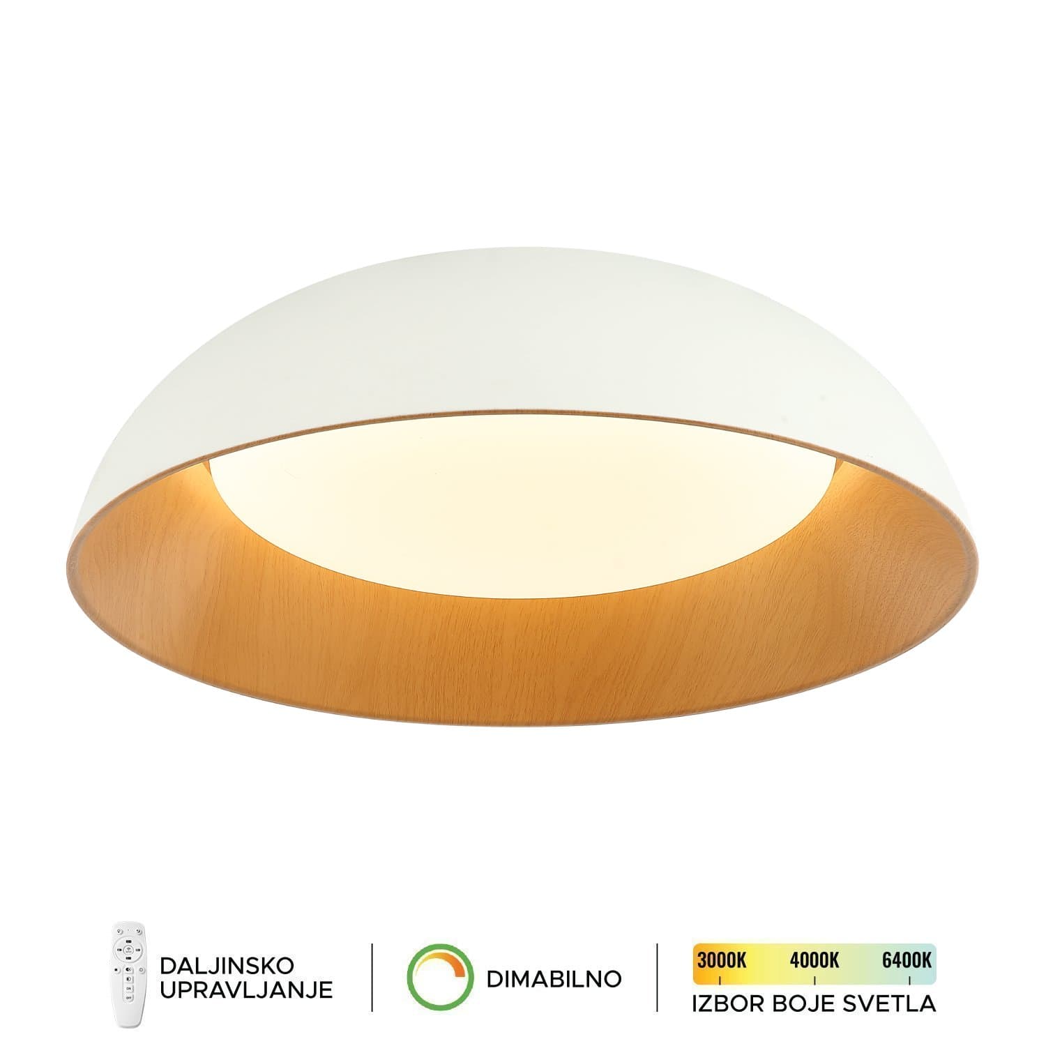 LED plafonska lampa FK2005-66C WH