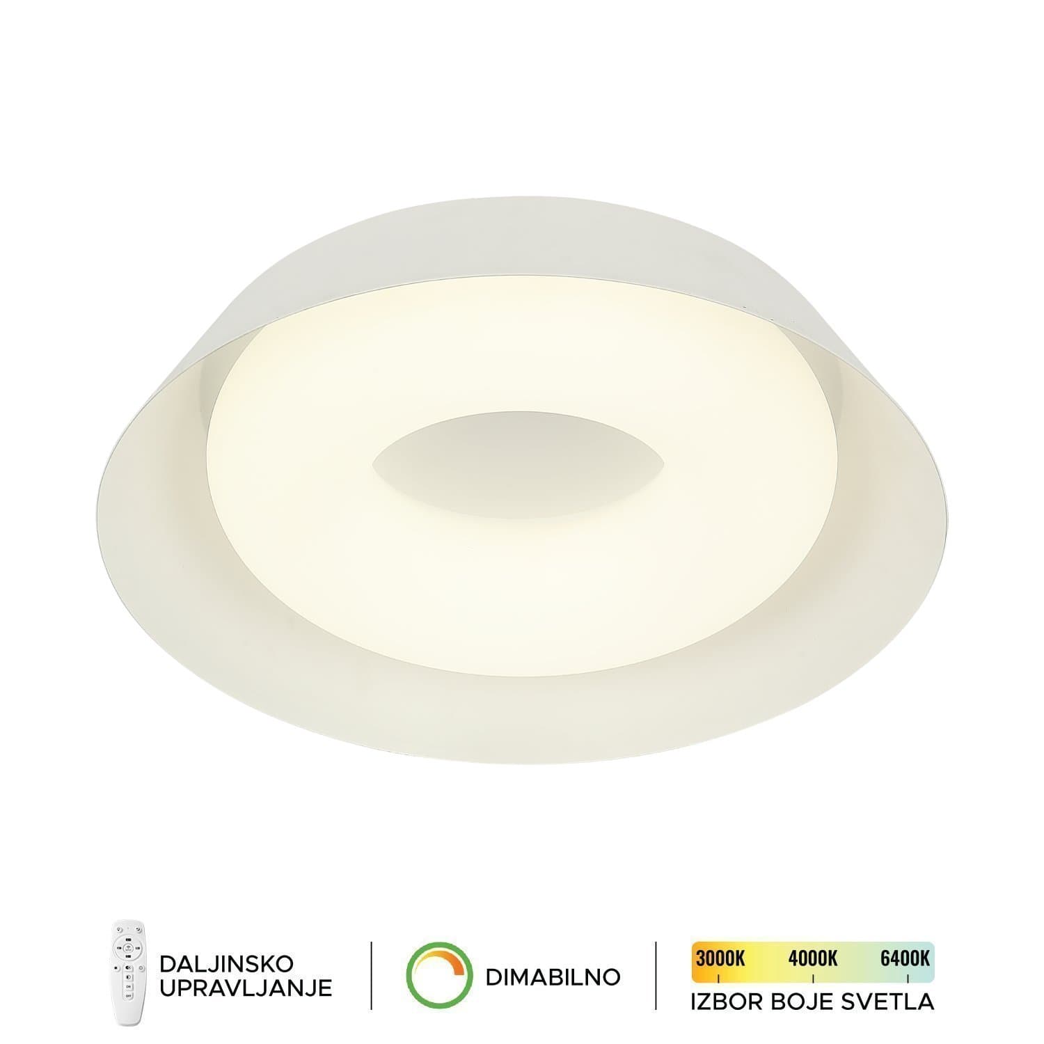 LED plafonska lampa FK2006-24C WH