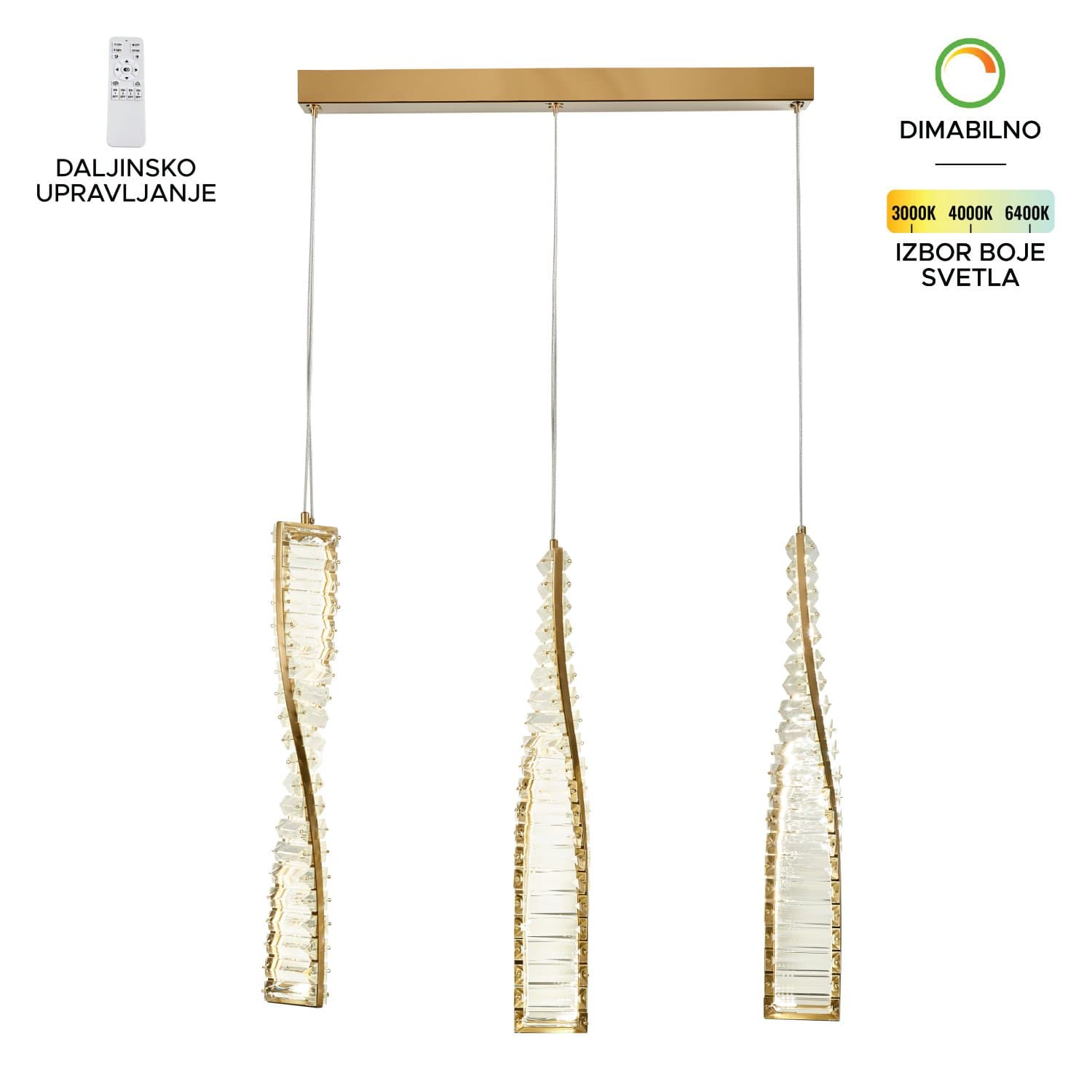 LED visilica KP6046-54V