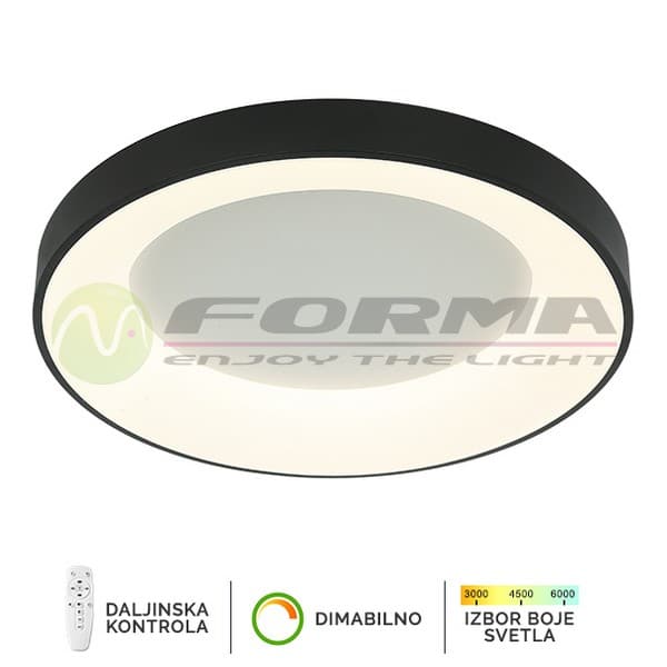 LED plafonska lampa F2049-86C BK