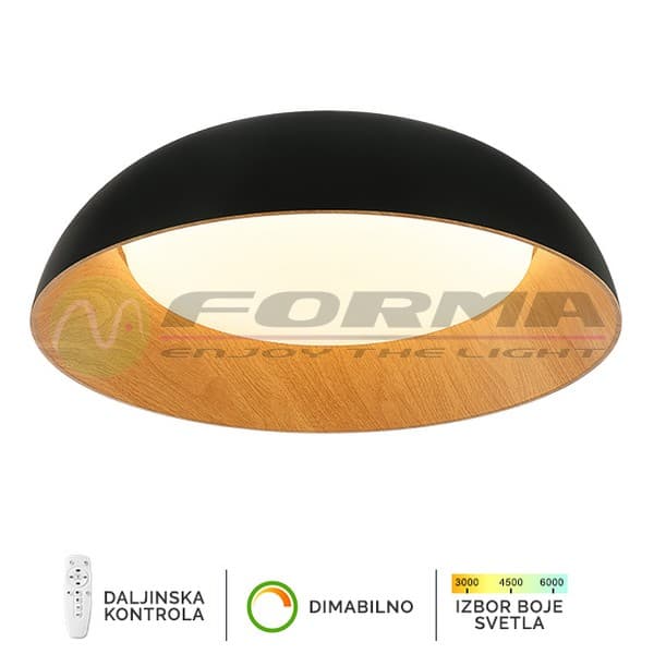 LED plafonska lampa FK2005-66C BK