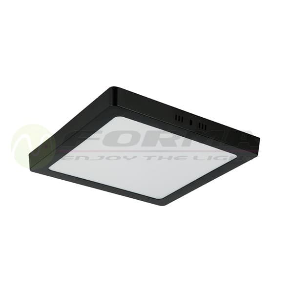 LED panel nadgradni LPB-08-12S BK