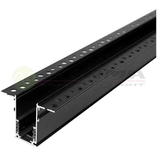Ugradna magnetna šina 3m FMTU01-3 BK