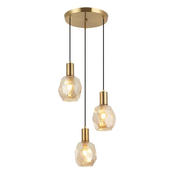 Viseća lampa F7039-3V SG+AM