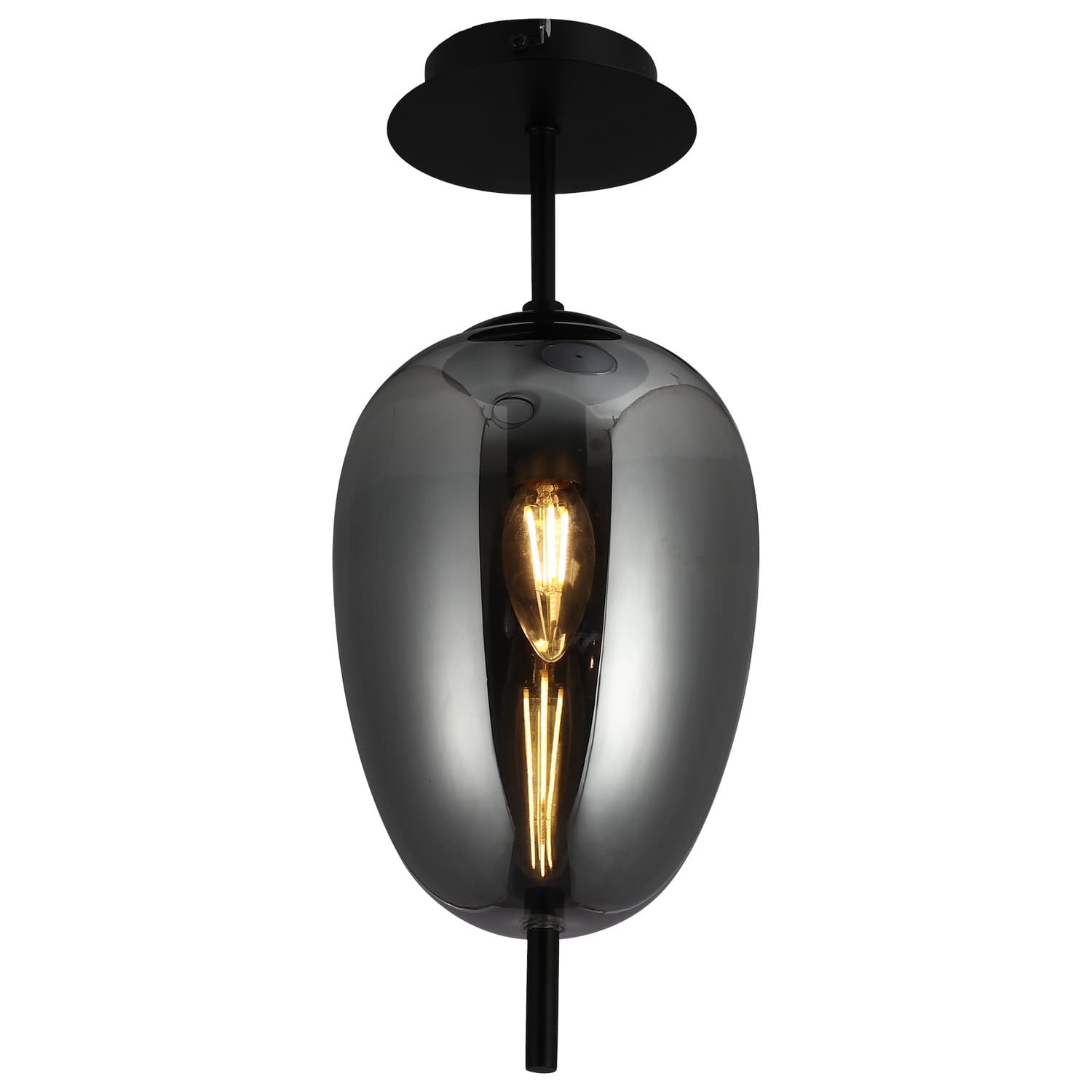 Plafonska lampa F4014-1C BK+SM