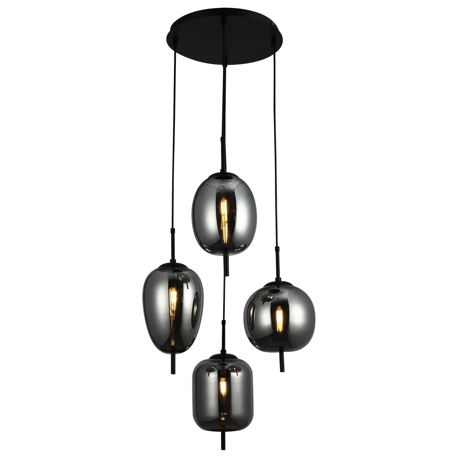 Luster F4014-4L BK+SM
