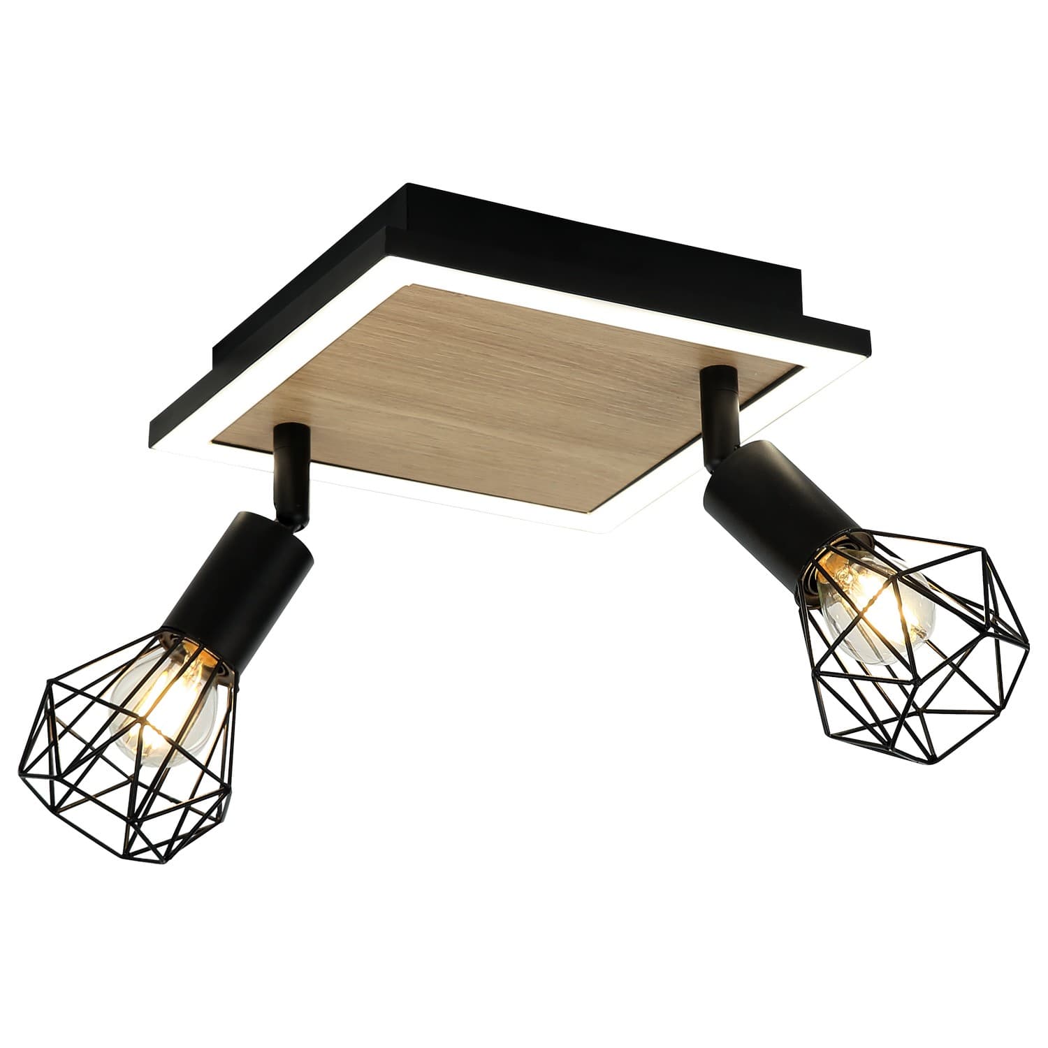 LED plafonska lampa FE405-2 BK+WD