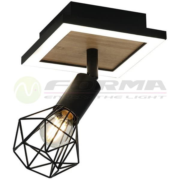 LED plafonska lampa FE405-1 BK+WD