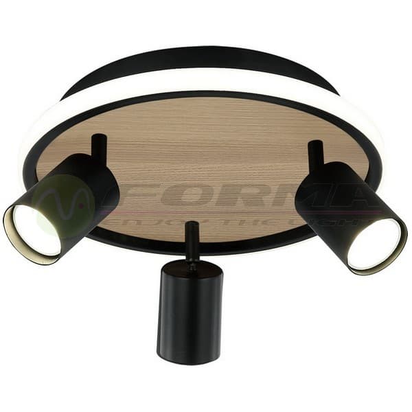 LED plafonska lampa FG150-3 BK+WD
