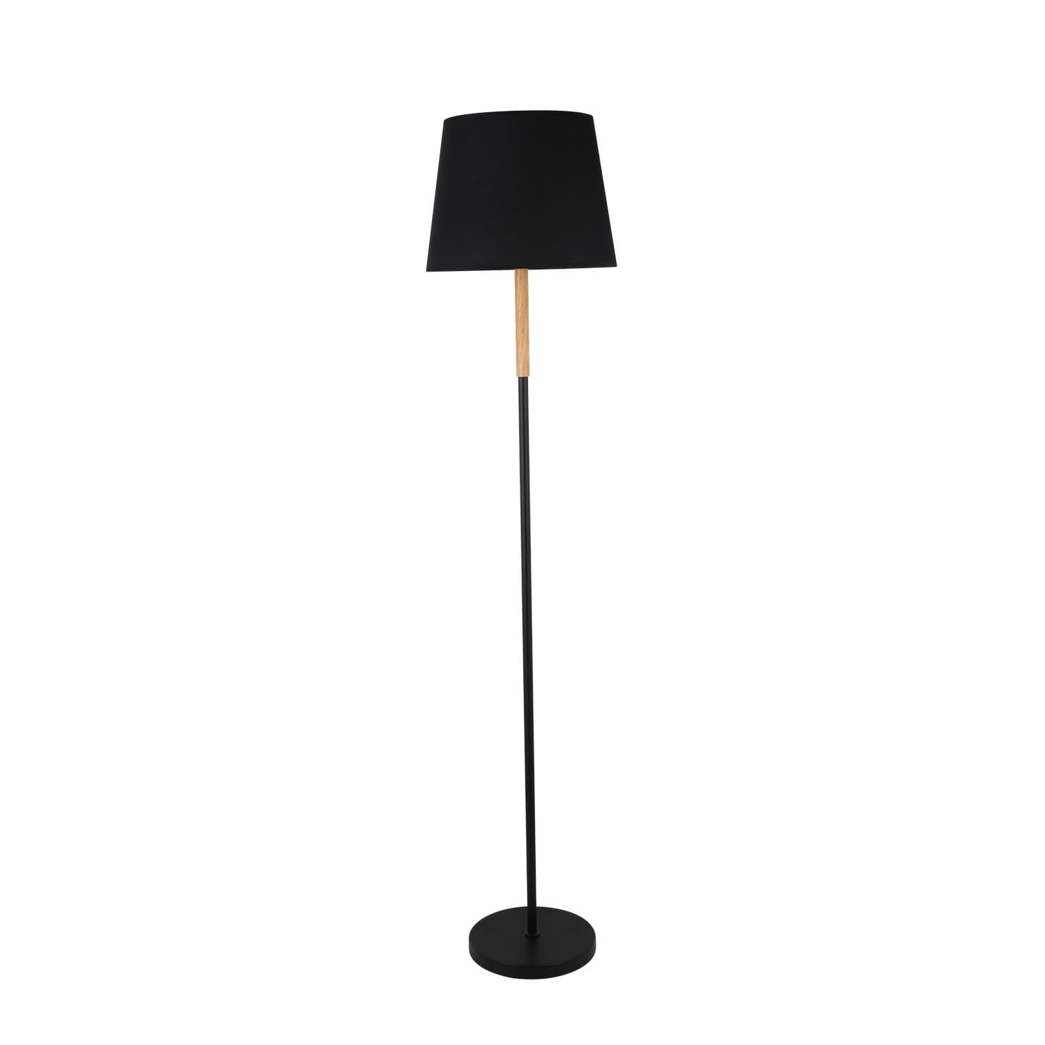 Podna lampa F7125-1F BK+WD