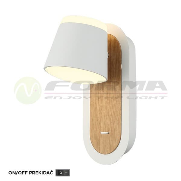 LED zidna lampa F2077-8Z WH+WD