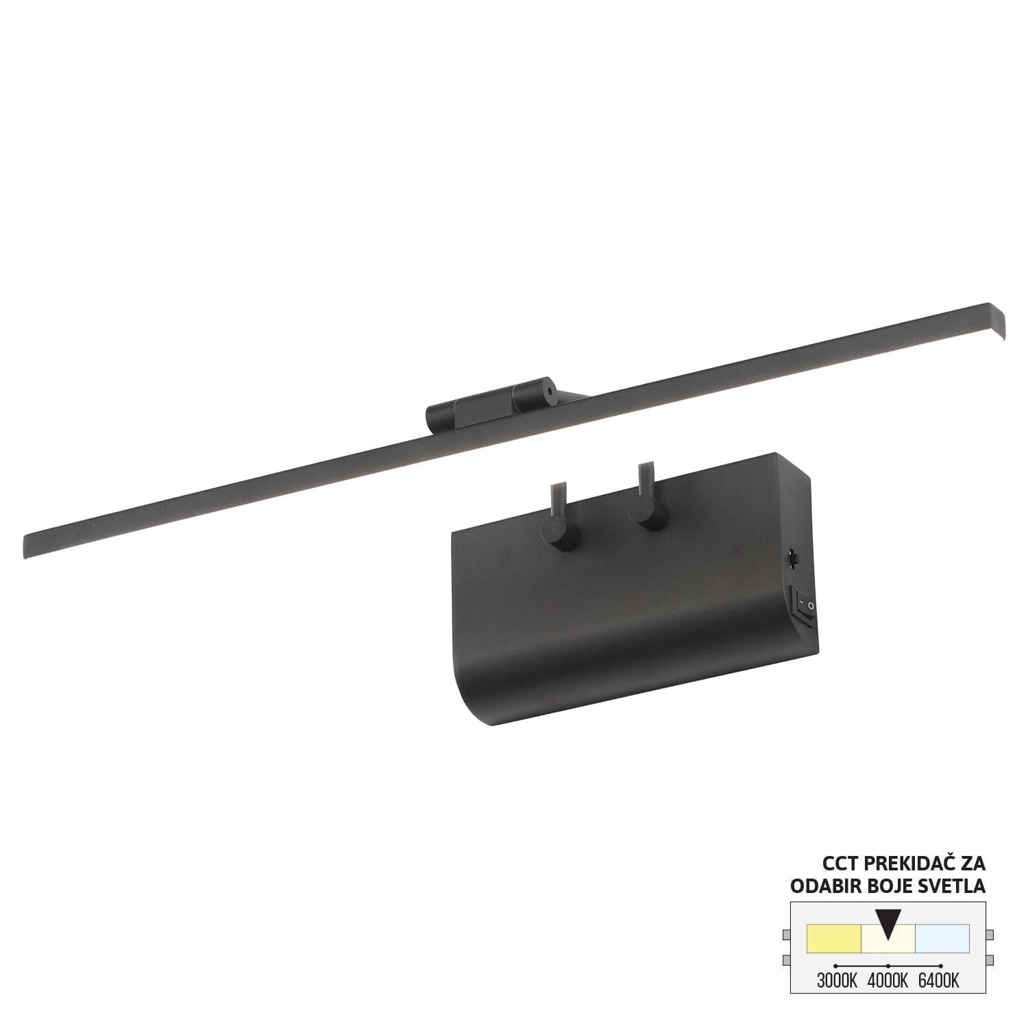 LED zidna lampa LZ010-12 BK